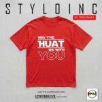 MAY THE HUAT BE WITH YOU Meme Parody Cotton Dri-Fit Shirt