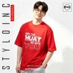 MAY THE HUAT BE WITH YOU Meme Parody Cotton Dri-Fit Shirt - Image 13