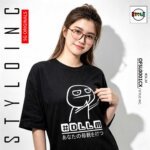 #DLLM あなたの母親を打つ Meme Parody Cotton Dri-Fit Shirt - Image 7