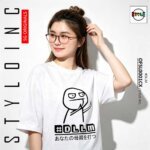 #DLLM あなたの母親を打つ Meme Parody Cotton Dri-Fit Shirt - Image 10