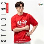 GOD OF GAMBLERS 賭神 HK Movie Meme Parody Cotton | Dri-Fit CNY T-Shirt - Image 7