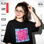 Back & Body Hurts Meme Parody Cotton T-Shirt - Image 5