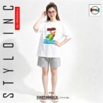 TORA Snack Cotton Retro 80s T-Shirt - Image 5