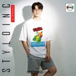 TORA Snack Cotton Retro 80s T-Shirt - Image 8