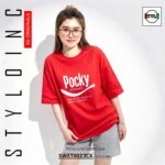 POCKY CHOCOLATE COLA Meme Parody Cotton / DRI-FIT T-Shirt - Image 3